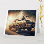El Camino Warrior in der Apokalypse Karte (Gelbe Blume)