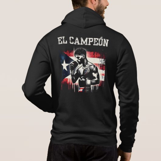 El Campeon Hoodie (Rückseite)