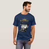 El Capitan Anchor Pontoon Boat Captain Skipper. T-Shirt (Vorne ganz)