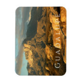 El Capitan at Sunset, Guadalupe Mountains NP Magnet (Vertikal)