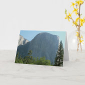 El Capitan aus dem Yosemite Nationalpark Karte (Gelbe Blume)