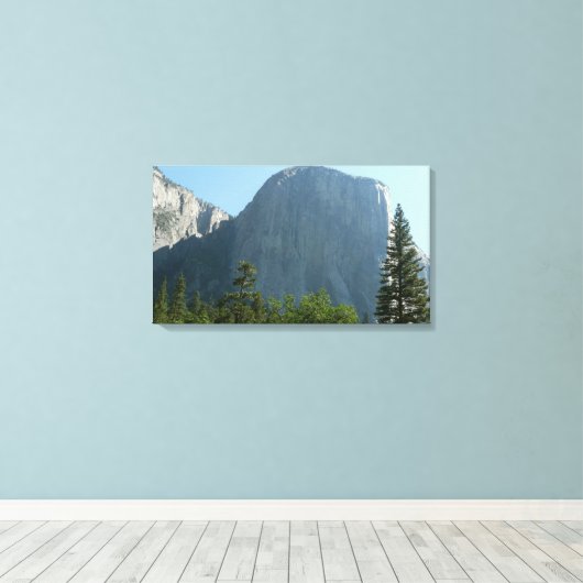 El Capitan aus dem Yosemite Nationalpark Leinwanddruck (Insitu (Holzboden))