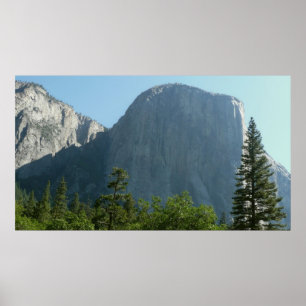 El Capitan aus dem Yosemite Nationalpark Poster