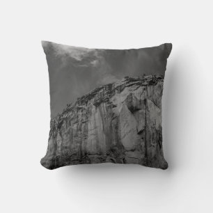 El Capitan Cliff Face Nah Up - Yosemite Foto Kissen