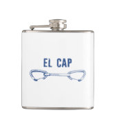 El Capitan Climbing Quickziehung Flachmann (Vorderseite)