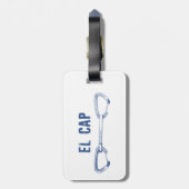 El Capitan Climbing Quickziehung Gepäckanhänger (Rückseite vertikal)