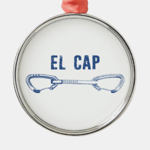 El Capitan Climbing Quickziehung Ornament Aus Metall