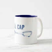 El Capitan Climbing Quickziehung Zweifarbige Tasse (VorderseiteRechts)