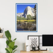EL CAPITAN - Deuteronomie 32:4 POSTER DRUCK (Heimbüro)
