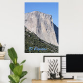 El Capitan Farbfoto Plakat drucken (Heimbüro)