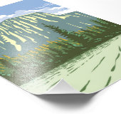 El Capitan im Yosemite Valle California Kunst Fotodruck (Ecke)