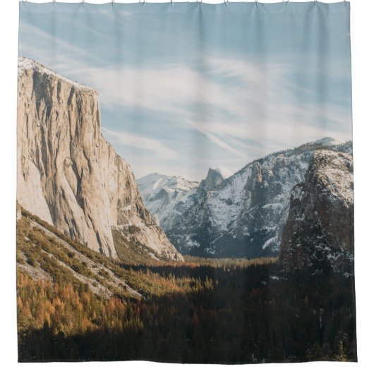 EL CAPITAN, JOSEMITE AM TAG DUSCHVORHANG (Vorderseite)