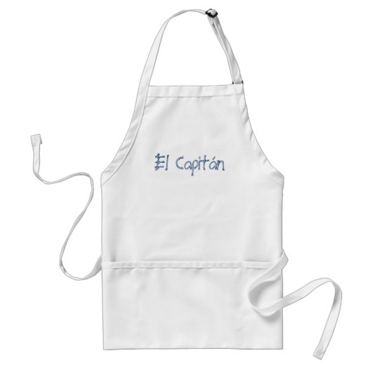 El Capitán, Kapitän Segel-Seil Knoten Schürze (Vorne)