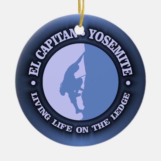 El Capitan Keramik Ornament (Vorne)