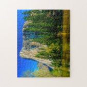El Capitan Merced River Yosemite. Puzzle (Vertikal)