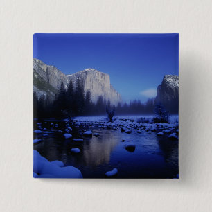 El Capitan Mountain, Yosemite National Park, Button
