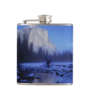 El Capitan Mountain, Yosemite National Park, Flachmann