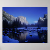 El Capitan Mountain, Yosemite National Park, Poster (Vorne)