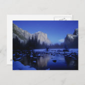 El Capitan Mountain, Yosemite National Park, Postkarte (Vorne/Hinten)