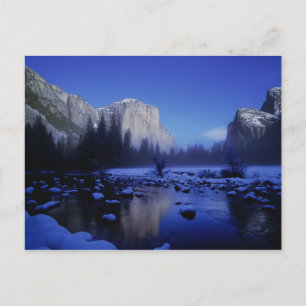 El Capitan Mountain, Yosemite National Park, Postkarte
