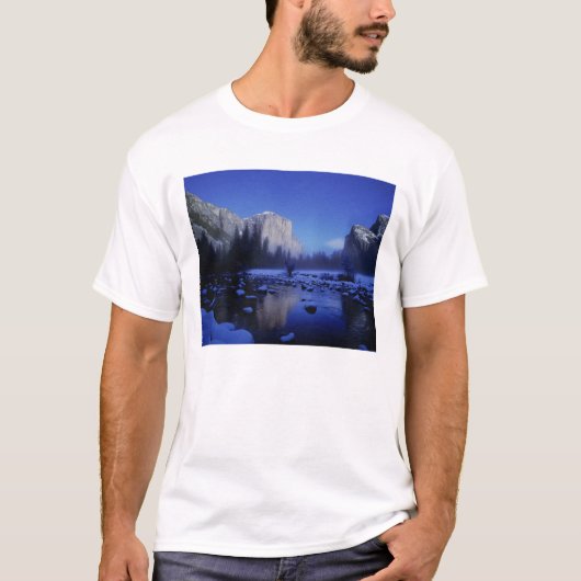 El Capitan Mountain, Yosemite National Park, T-Shirt (Vorderseite)