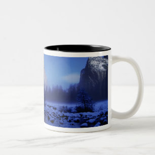El Capitan Mountain, Yosemite National Park, Zweifarbige Tasse
