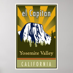 el Capitan Poster