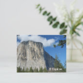 El Capitan Postkarte (Stehend Vorderseite)