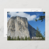 El Capitan Postkarte (Vorne/Hinten)