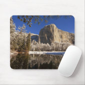 El Capitan reflektiert in den Merced River in Mousepad (Mit Mouse)