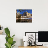 El Capitan spiegelt sich im Merced River in Poster (Heimbüro)