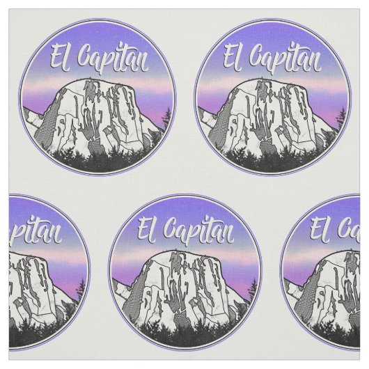 El Capitan Stoff (Muster)