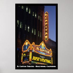 El Capitan Theater, Hollywood 11x17 Poster