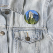 El capitan Über dem Merced River - Yosemite Valley Button (Beispiel)