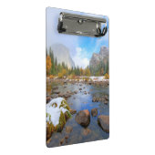 EL Capitan und drei Brüder Mini Klemmbrett (Schrägansicht)