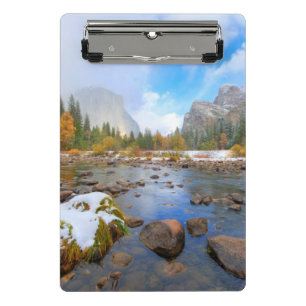 EL Capitan und drei Brüder Mini Klemmbrett