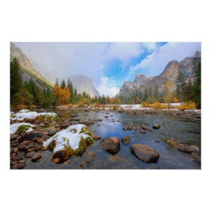 EL Capitan und drei Brüder Poster