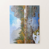 EL Capitan und drei Brüder Puzzle (Vertikal)