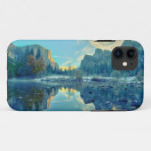 EL Capitan und drei Bruder-Reflexion Case-Mate iPhone Hülle (Rückseite (Horizontal))