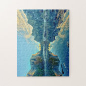 EL Capitan und drei Bruder-Reflexion Puzzle (Vertikal)