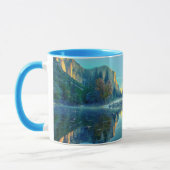 EL Capitan und drei Bruder-Reflexion Tasse (Links)