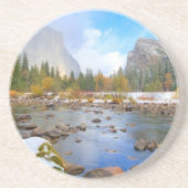 EL Capitan und drei Brüder Sandstein Untersetzer (Vorne)