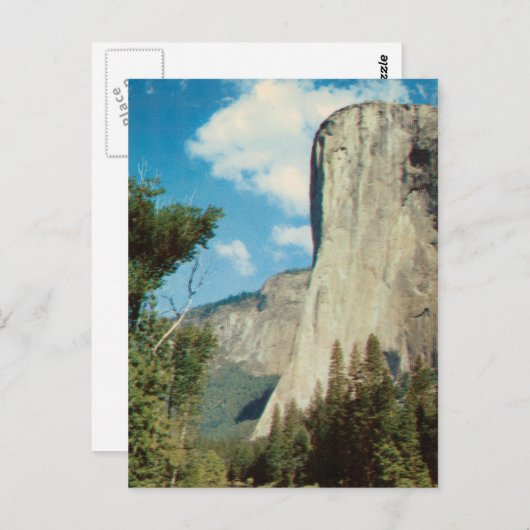 El Capitan Vintage Postkarte (Vorne/Hinten)