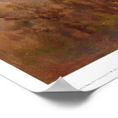 El Capitan, Yosemite, Kalifornien (0229A) Poster (Ecke)