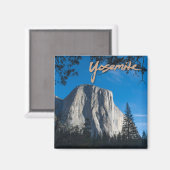 El Capitan Yosemite Magnet (Vorderseite/Rückseite)