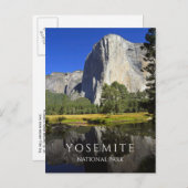 El Capitan, Yosemite National Park, CA Postkarte (Vorne/Hinten)