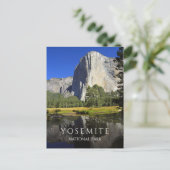 El Capitan, Yosemite National Park, CA Postkarte (Stehend Vorderseite)
