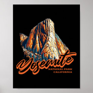 El Capitan Yosemite Nationalpark Kalifornien Klett Poster