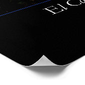 El Capitan Yosemite Nationalpark Poster (Ecke)