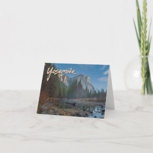 El Capitan Yosemite Notecard Karte